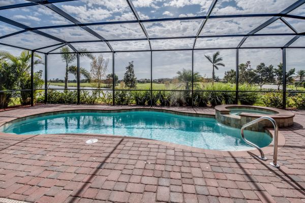 Pool Enclosure Cleaning in Marco Island