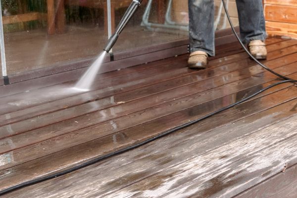 Pool Deck Power Washing in Marco Island