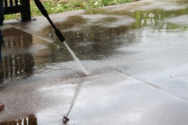 Concrete Deck Cleaning in Marco Island
