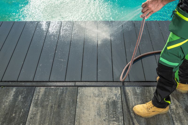 Pool Area Powerwashing